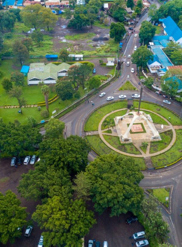 Arusha-city-aerial-view